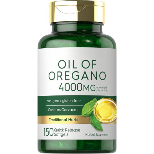 Oregano Oil Softgels with Carvacrol Non GMO Gluten Free Formula