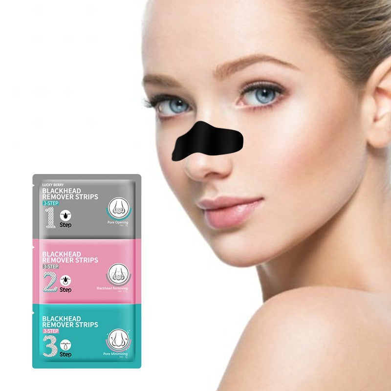 Professional 3-Step Blackhead Solution - For Visibly Cleaner and Smoother Skin