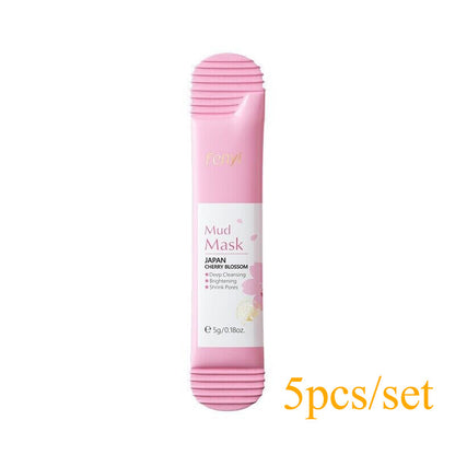 Cleaning Skin Masks Set 6 Scent mud skin Pores Cleaning Hydrating Oil-control