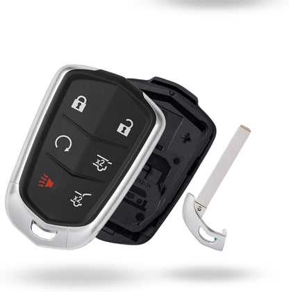 Key Fob Shell Case Replacement Fits for Cadillac Escalade ESV Remote Control