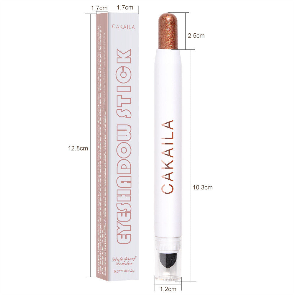 Eye Shadow Stick Palette Double-Head Glitter Sequins Eyeshadow Pen