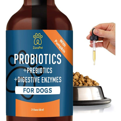 Dog Probiotics with Digestive Enzymes for Diarrhea & Upset Stomach Relief