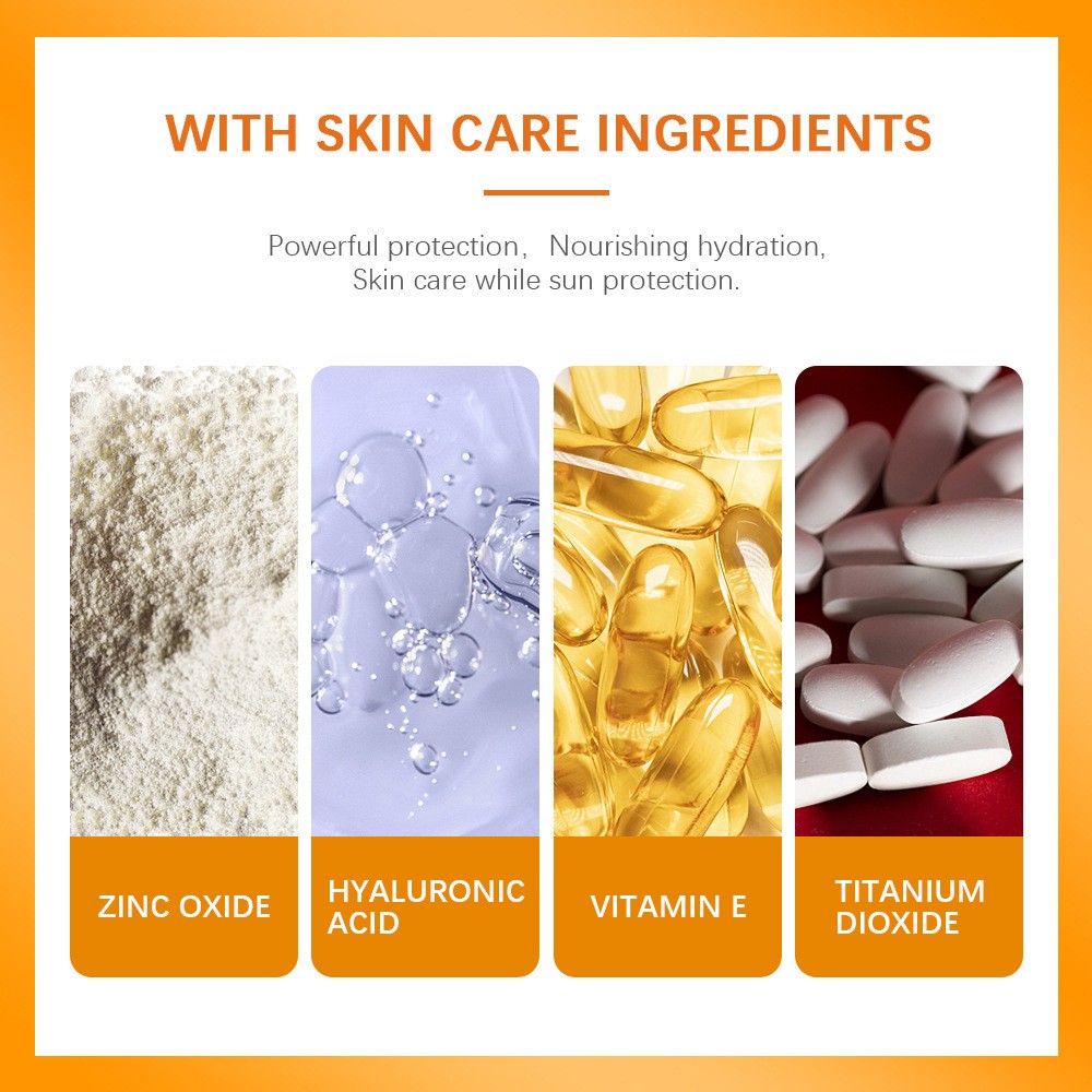 30ml SPF50+ PA+++ Face Body Sunscreen Hydrating Moisturizing
