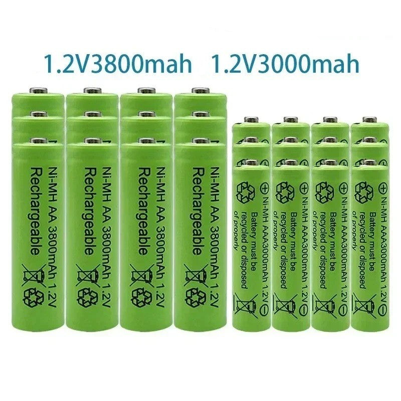Industrial Grade AA AAA 1.2V Alkaline Battery Pack for Toys Remote Control