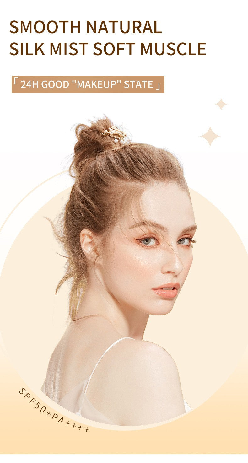 CC BB Cream SPF50+ PA+++ Color Correcting Brightening Makeup Base Sunscreen