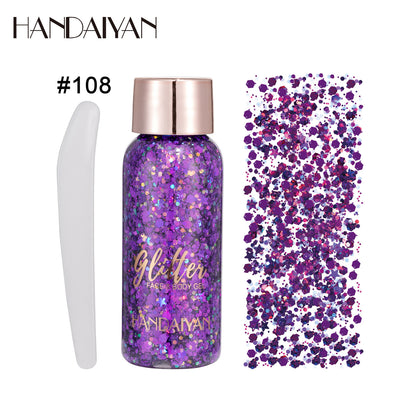Chameleon Glitter Liquid Eye Shadow Face Body painting Makeup for Women