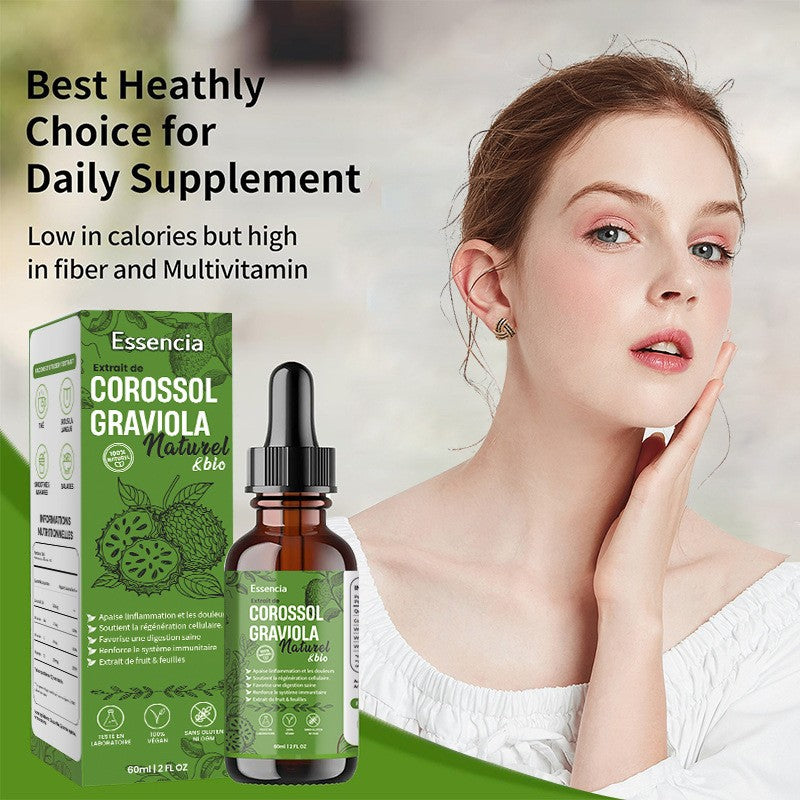 Graviola Soursop Drops for Immune System Support & Cellular Health