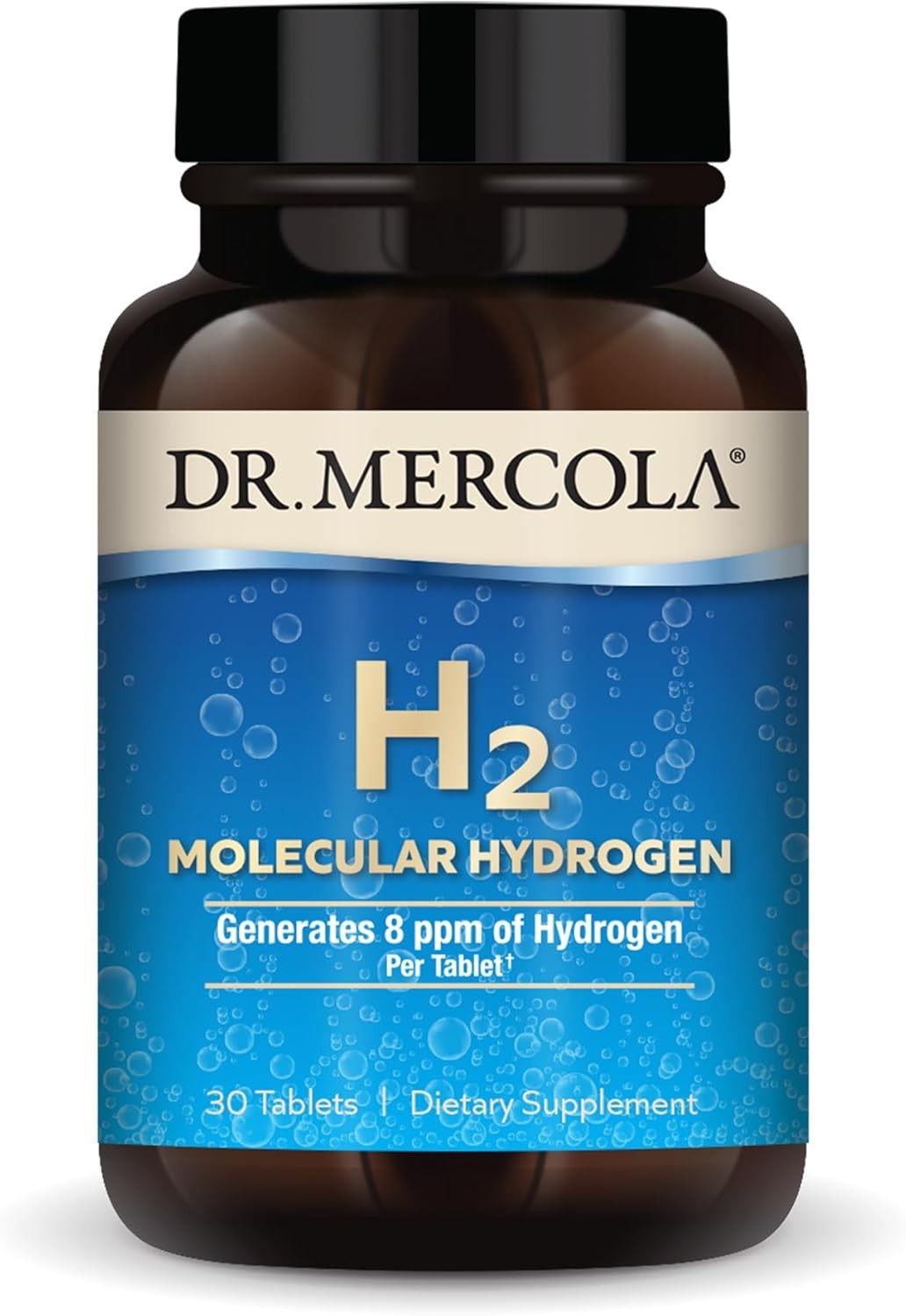 Molecular Hydrogen Tablets with Magnesium for Cellular Energy and Brain Health