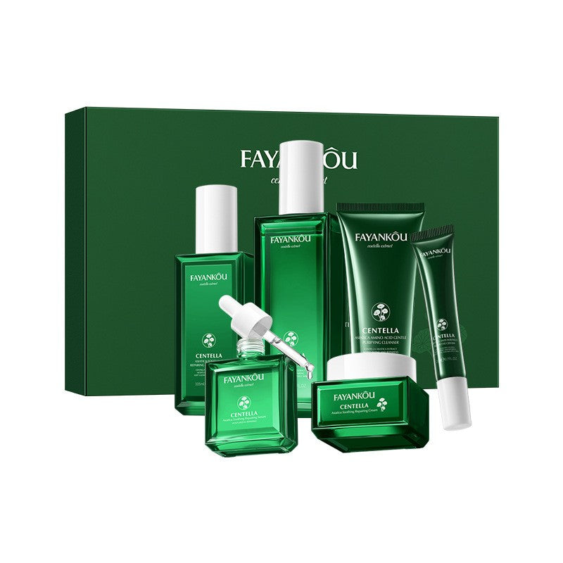 Centella & Amino Acid Skincare Gift Set Soothing Repair Moisturizer Lotion Cream