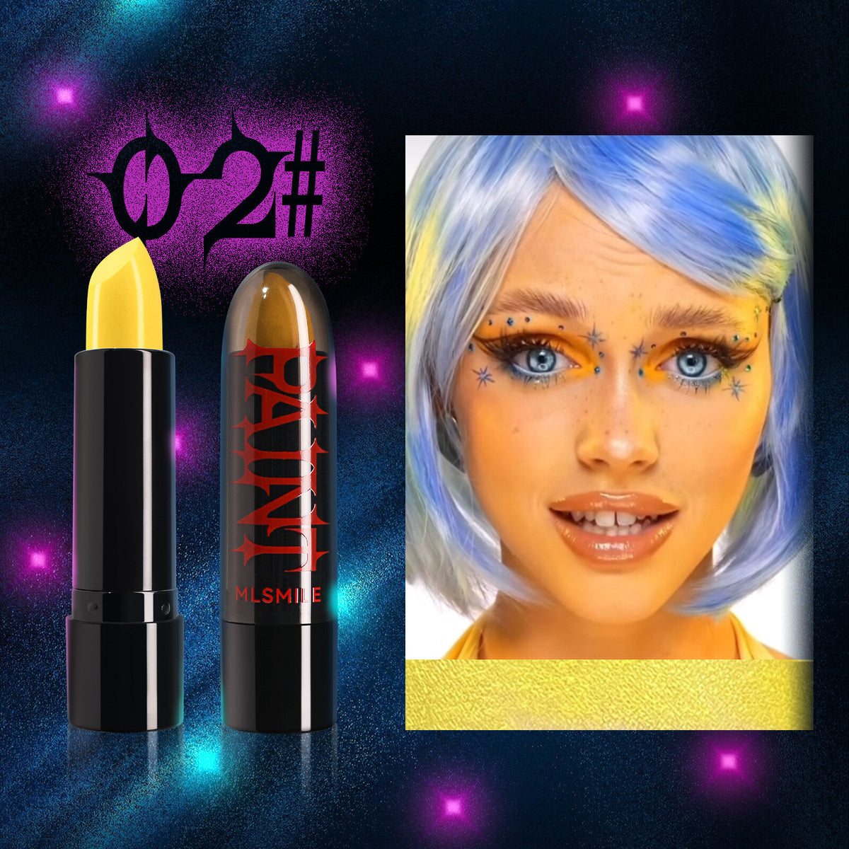 8Color Halloween Lipstick Vampire Makeup Facial Painting Dark Lipstick Christmas