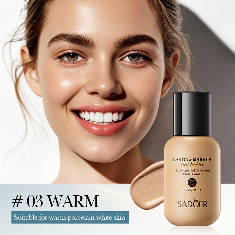 Concealer Long-lasting Foundation BB Cream Face Makeup for Woman SPF25/PA+++