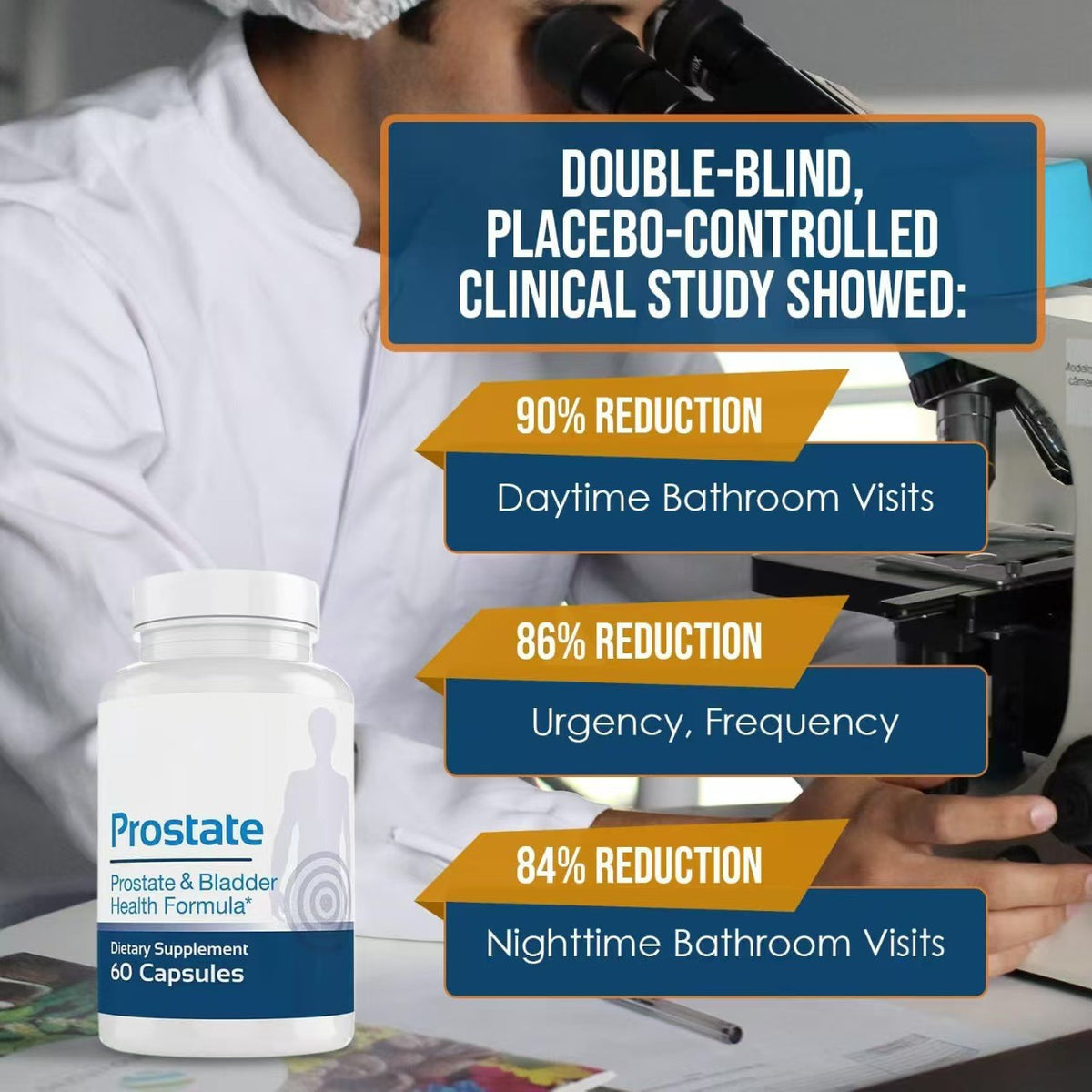 Prostate Bladder Health Formula 60 Capsules for Men