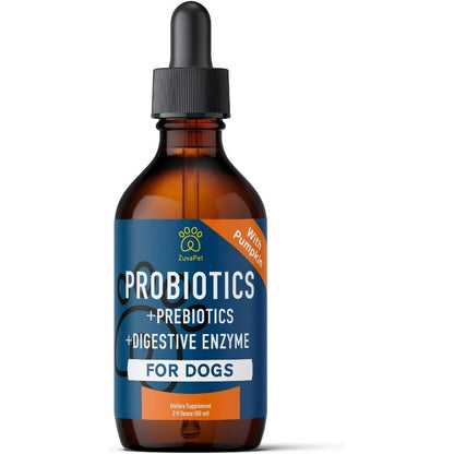 Dog Probiotics with Digestive Enzymes for Diarrhea & Upset Stomach Relief