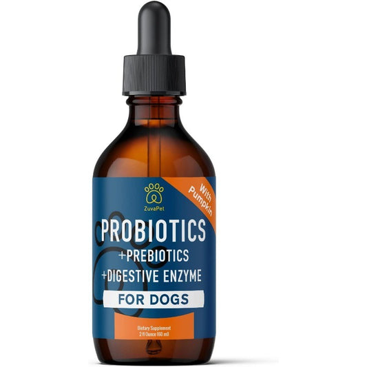 Dog Probiotics with Digestive Enzymes for Diarrhea & Upset Stomach Relief