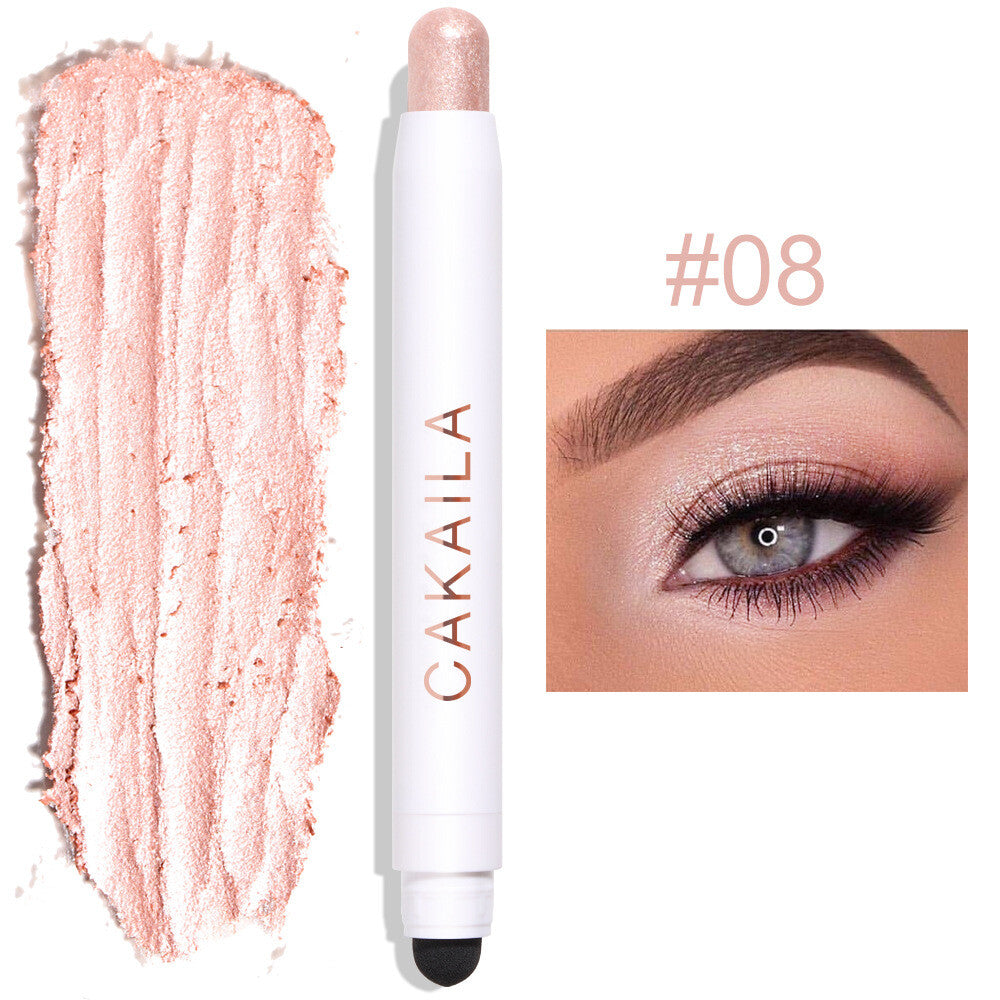 Eye Shadow Stick Palette Double-Head Glitter Sequins Eyeshadow Pen