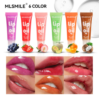 Watery Crystal Clear jelly Lip Oil Lip Balm Moisturizing Lip Lines Lip Gloss