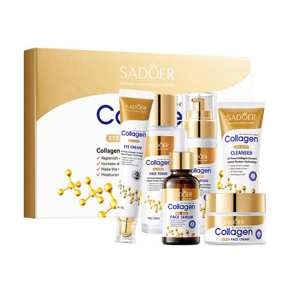 Collagen Skincare 6pcs/Set Firming Hydrating Nourishing Anti-Aging Anti-Wrinkle