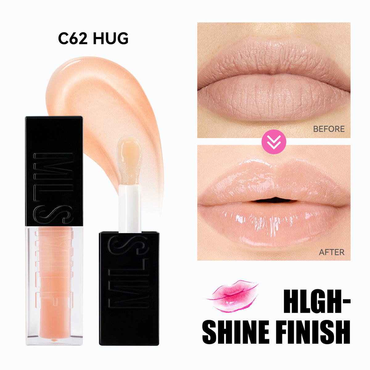 6 Colors Lip Gloss Set Mirror Glossy Hydrating Shiny Lip Oil Lip Balm Waterproof