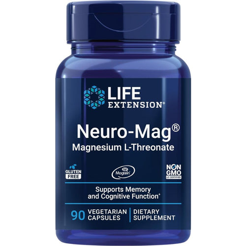 Magnesium L Threonate Capsules 90ct for Brain Memory and Cognitive Support
