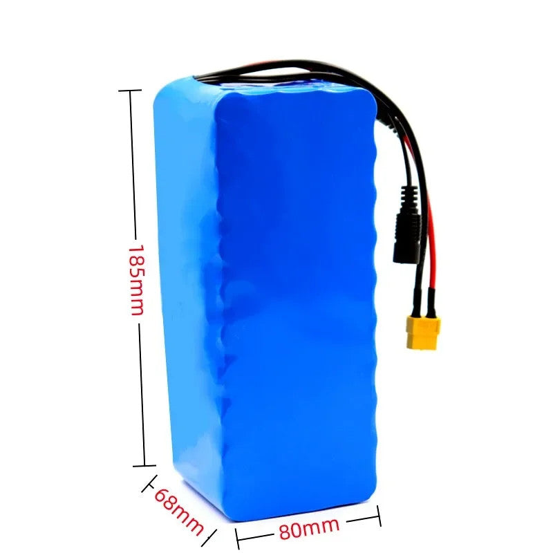 10S4P 36V 100Ah Electric Scooter Rechargeable Li-ion Battery Pack for E-bike