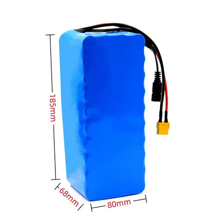 10S4P 36V 100Ah Electric Scooter Rechargeable Li-ion Battery Pack for E-bike