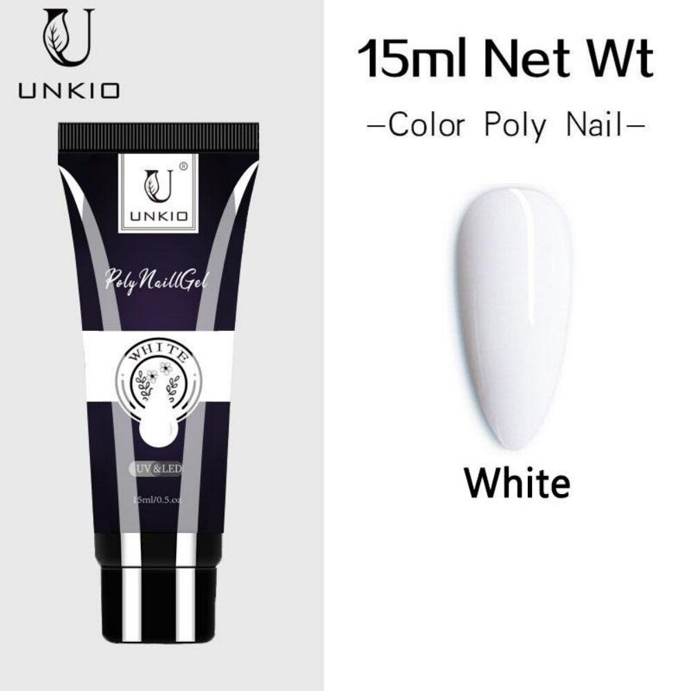 Poly Acryl Gel Nail Polish 15ml Semi Permanent Builder Extension Gel For Nails