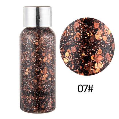 Liquid Glitter Eyeshadow Gel - Face & Body Sparkle, Longwear Shimmer Eye Shadow
