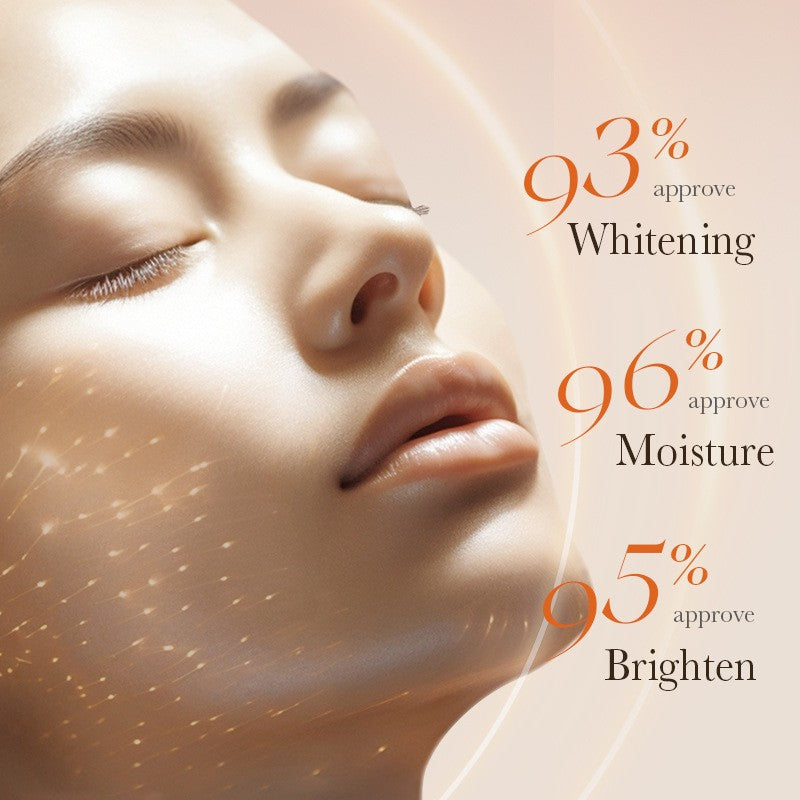 5X Vitamin C Brightening Skincare Gift Set Cleanser Toner Lotion Serum Cream