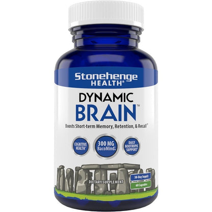 Brain Health Supplement with Nootropic Herbs for Memory and Cognitive Function
