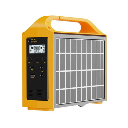 100W Solar Power Station Lightweight Portable for Outdoor Emergency Use