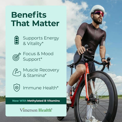 Complete Multivitamin for Men with Essential Vitamins and Minerals Daily Support