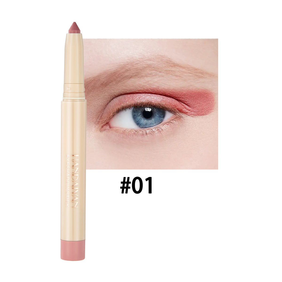 2-in-1 Eyeliner Eye Shadow Stick Quick Dry Velvet Matte Waterproof Long Lasting