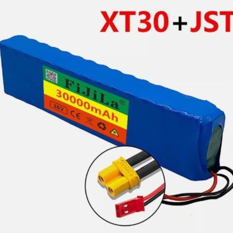 36V 30Ah 10S3P Rechargeable Li-ion Battery for 500W High Power E-Bike/Motorcycle