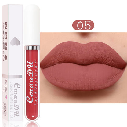 18 Colors Matte Liquid Lipstick - Waterproof, Transfer-Resistant Lip Gloss