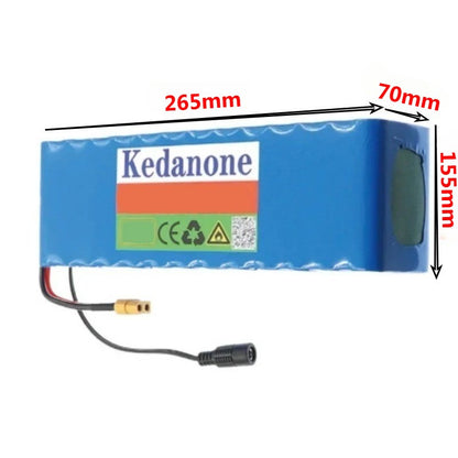 52V 55Ah 14S7P Li-ion Battery High Capacity with BMS for E-Bike Motorcycle