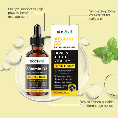 Docteat Joint Nourishment Drops - Gentle Body Massage Alternative Supplement
