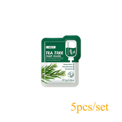Cleaning Skin Masks Set 6 Scent mud skin Pores Cleaning Hydrating Oil-control