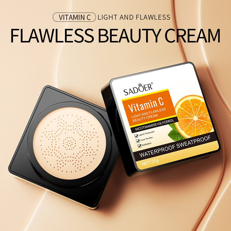 Vitamin C Mushroom Cushion BB Cream - Brightening, Featherlight, Skin-Perfecting