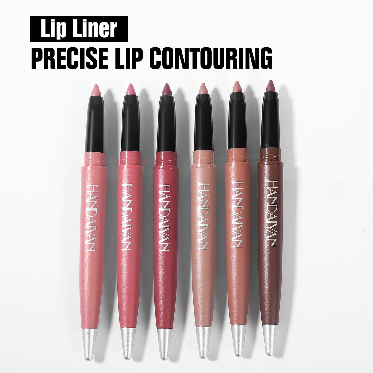 Matte Lip Liner Pencil 💋 Long Lasting & Smudge Proof 🌸 Waterproof Lipstick Pen