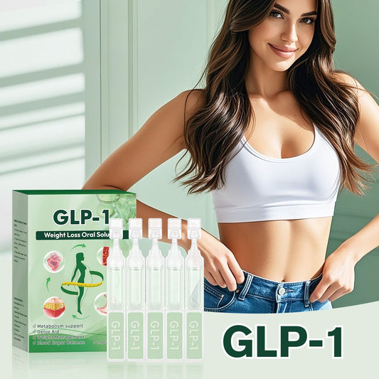 5pcs/Box GLP-1 Moringa Drops GLP-1 Oral Solution, Natural GLP-1 Supplement Drops