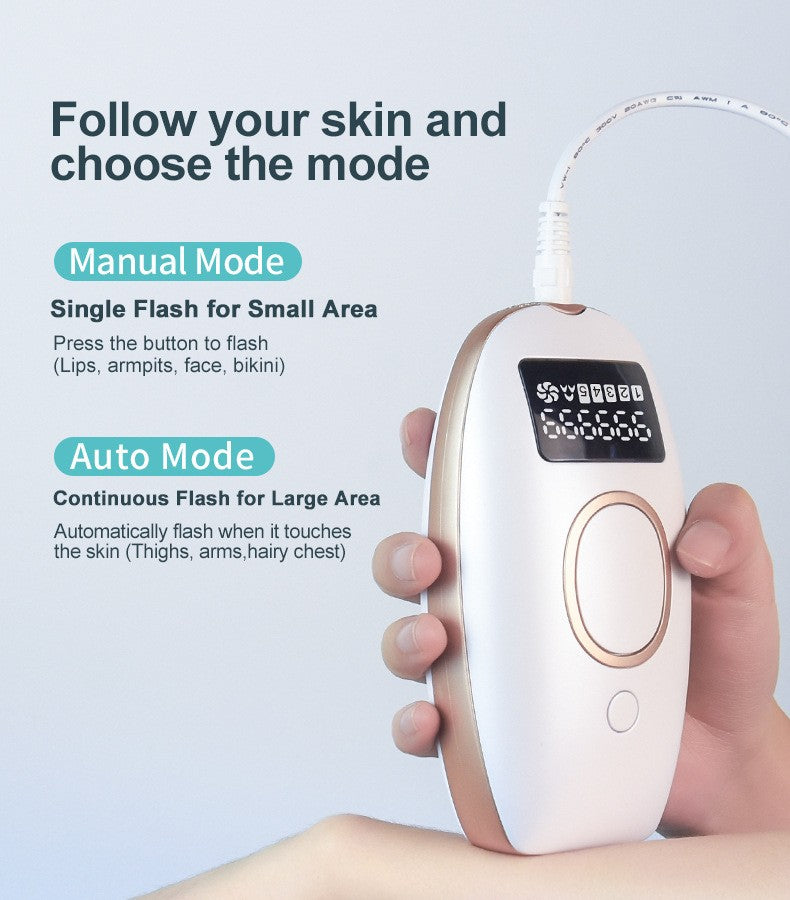 Electric Handheld Beauty Device for Face, LED Photon Therapy Skin Care