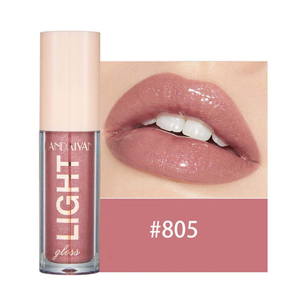 12 Color Lip Gloss Glossy Mirror Shine Hydrating Water Stain Plumping Lip Tint