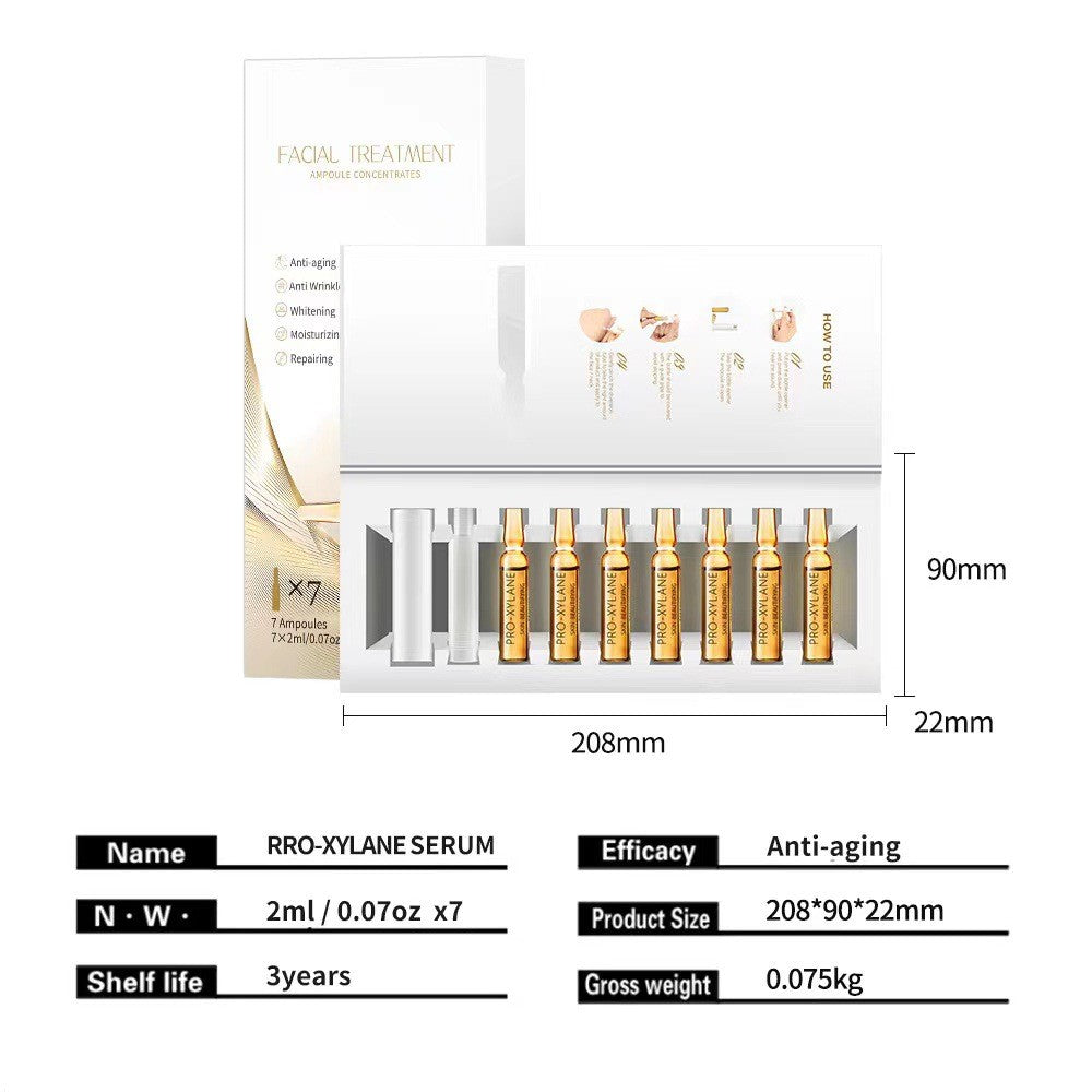 Niacinamide Hyaluronic Acid Serum 7pcs/Set Anti-Aging Brightening Lightening