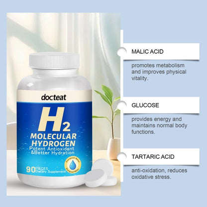 Hydrogen Water Tablets for Daily Energy Support and Antioxidant Benefits