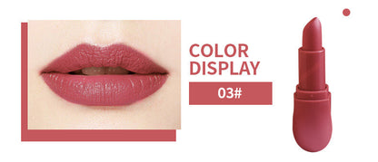 Hydrating Matte Lipstick 💋 Long Lasting & Waterproof 🌸 Non-Stick Smudge Proof