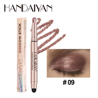 Shimmer Pearl/glitter finish Eye Shadow Liner 1-step application Waterproof