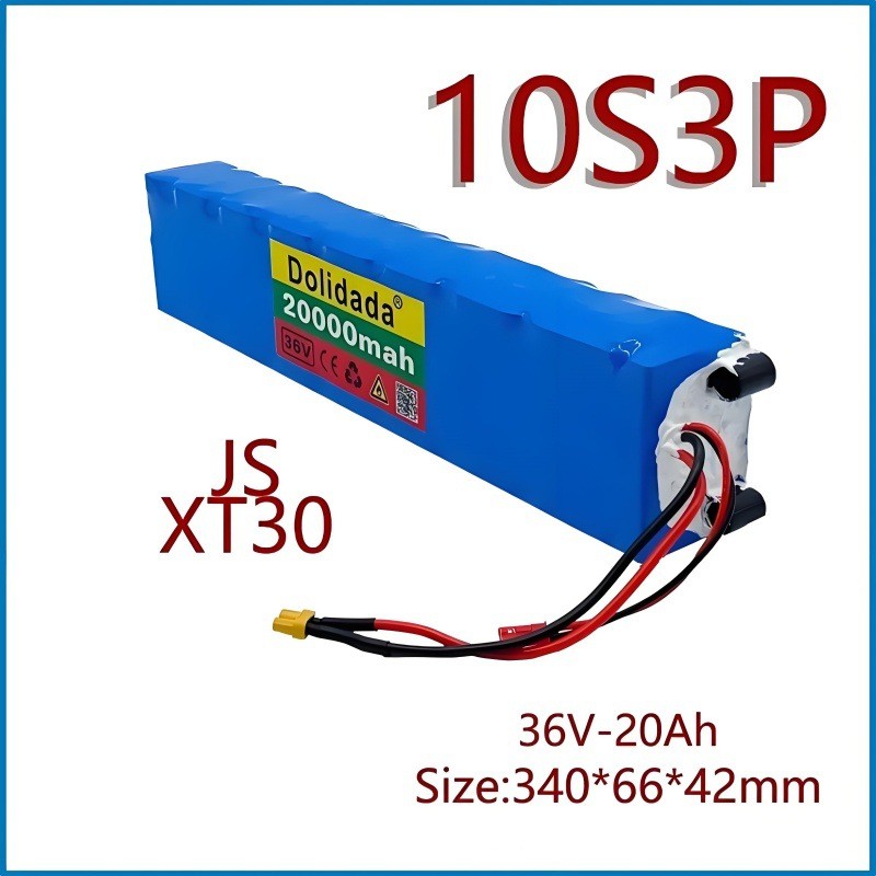 Xiaomi M365 36V 20Ah Li-ion Battery Pack with BMS for Electric Scooter
