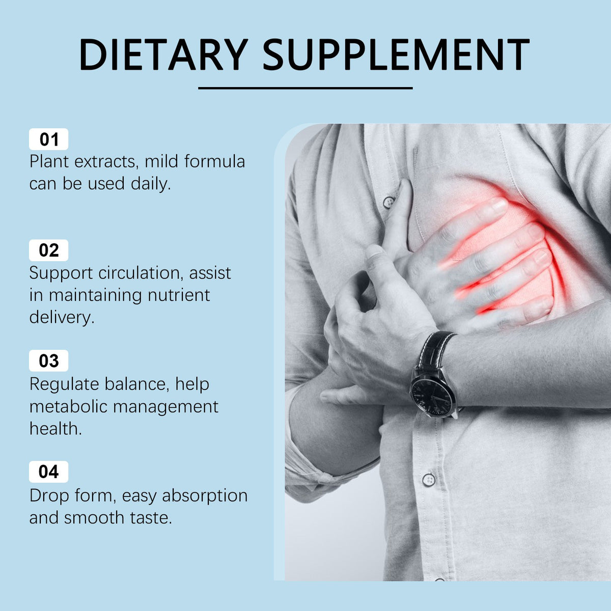 Docteat Sugar Metabolism & Energy Support Drops - Dietary Supplement