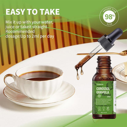 Graviola Soursop Leaf Drops for Immune Support and Cellular Health