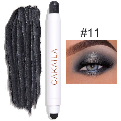 Eye Shadow Stick Palette Double-Head Glitter Sequins Eyeshadow Pen